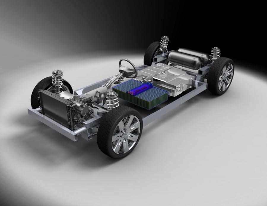 Схема Chrysler EcoVoyager Concept 2008 года  (фото 2 из 37)